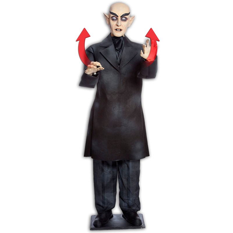 Nosferatu Lifesize Animated Prop for the 2022 Costume season.