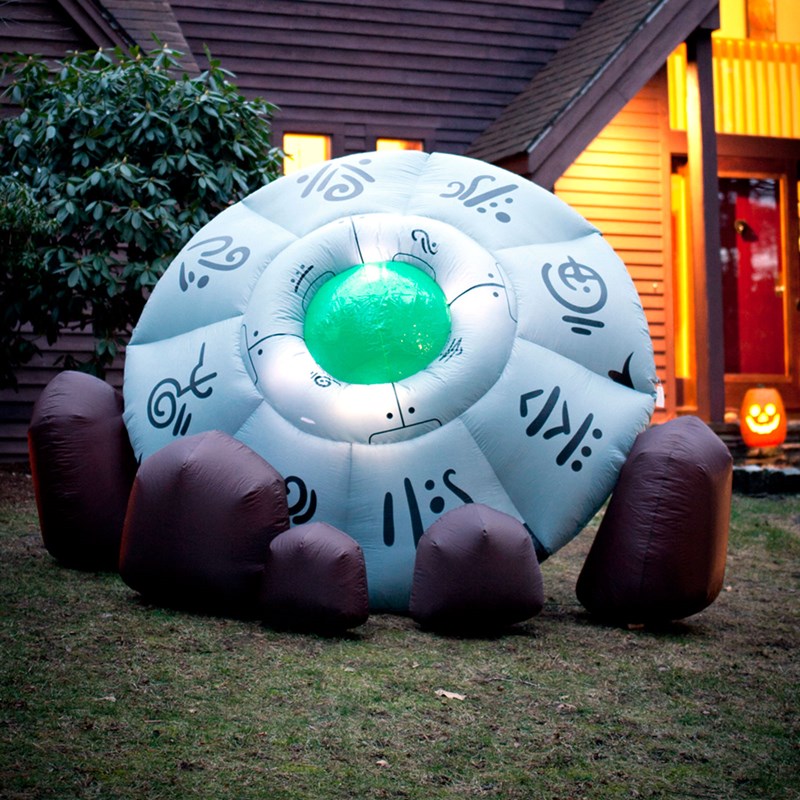 Inflatable Crashed UFO for the 2022 Costume season.