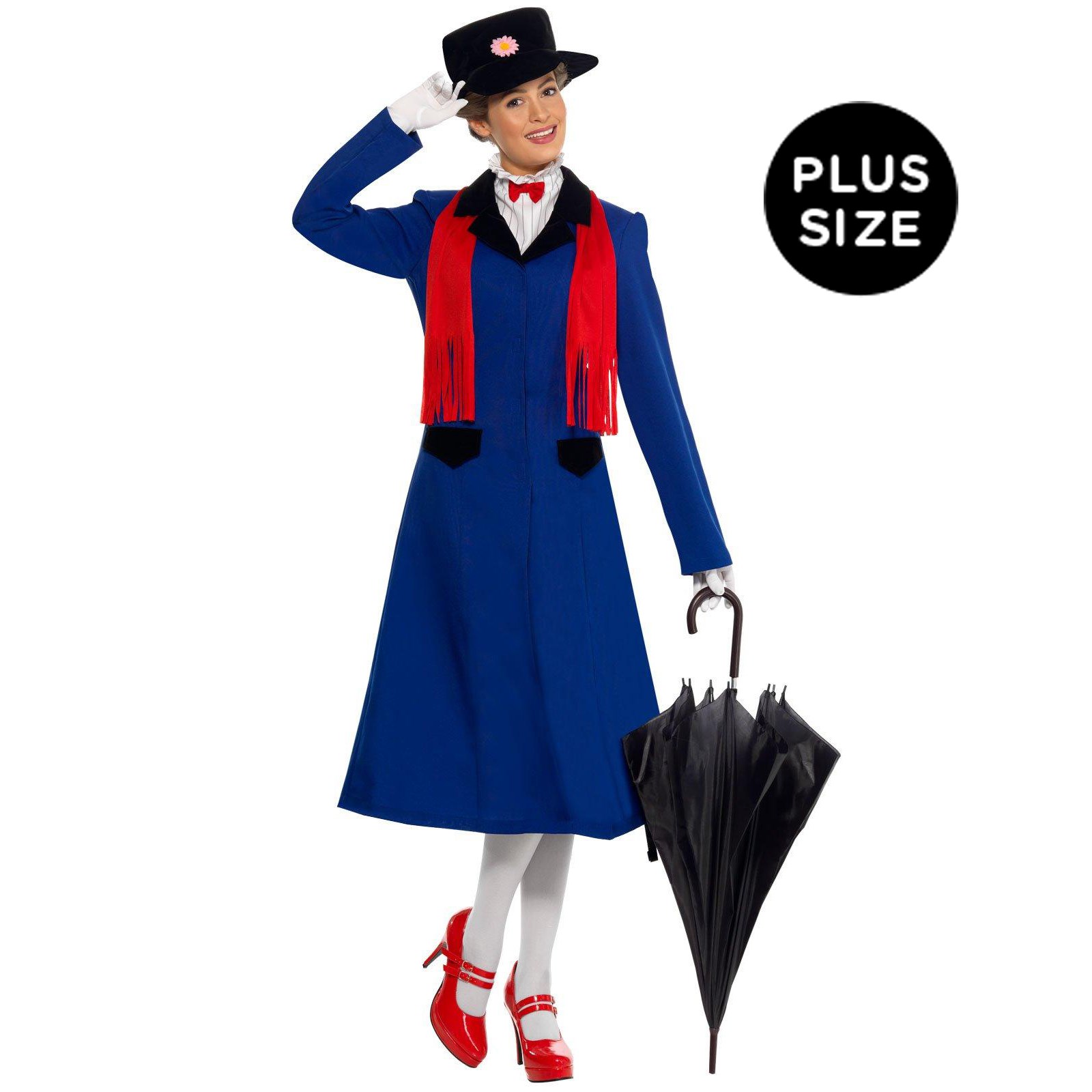 Mary Poppins Plus Adult Costume
