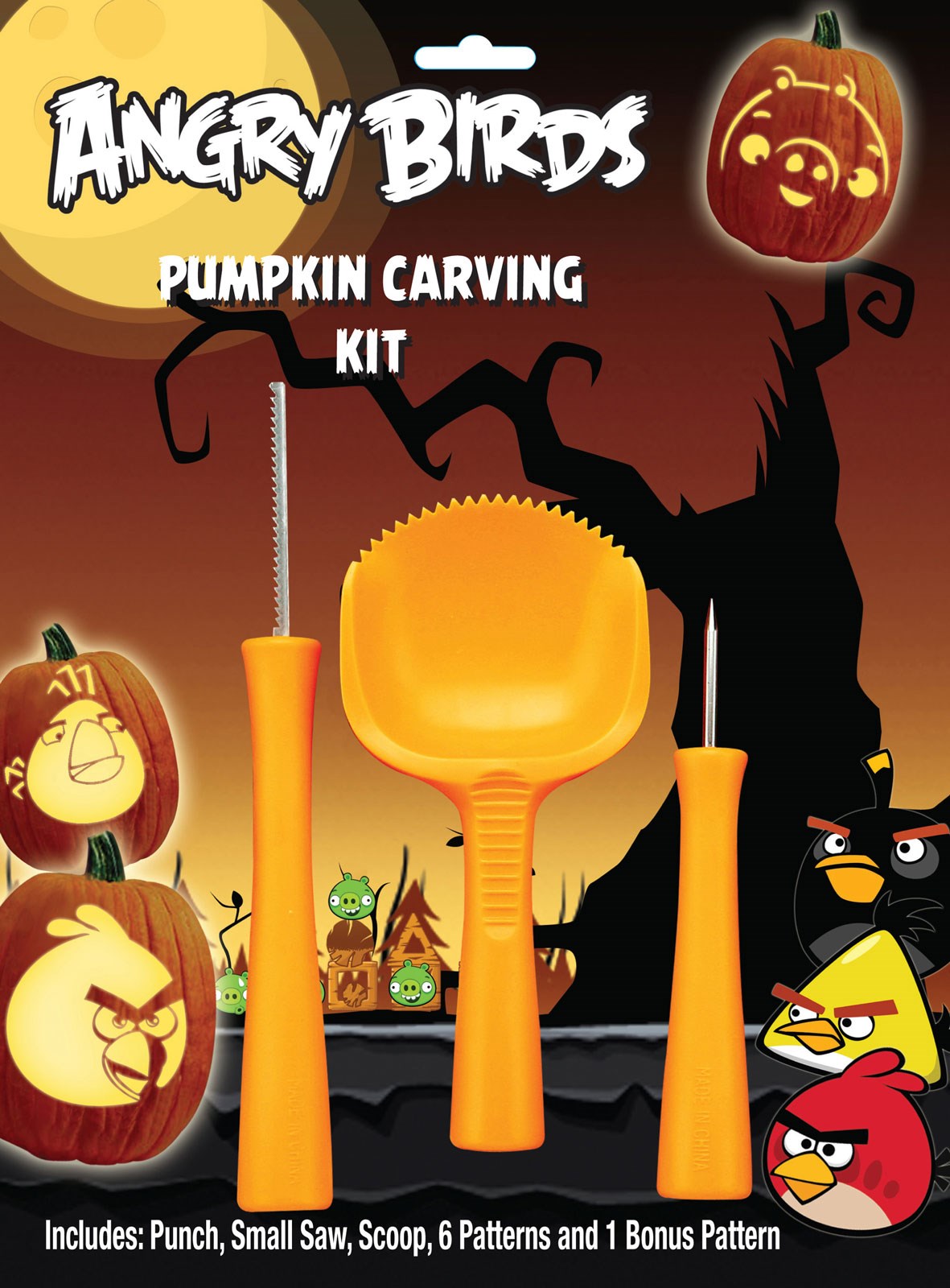 Rovio Angry Birds Pumpkin Carving Kit