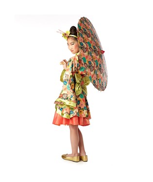 Jade Kimono Child Costume
