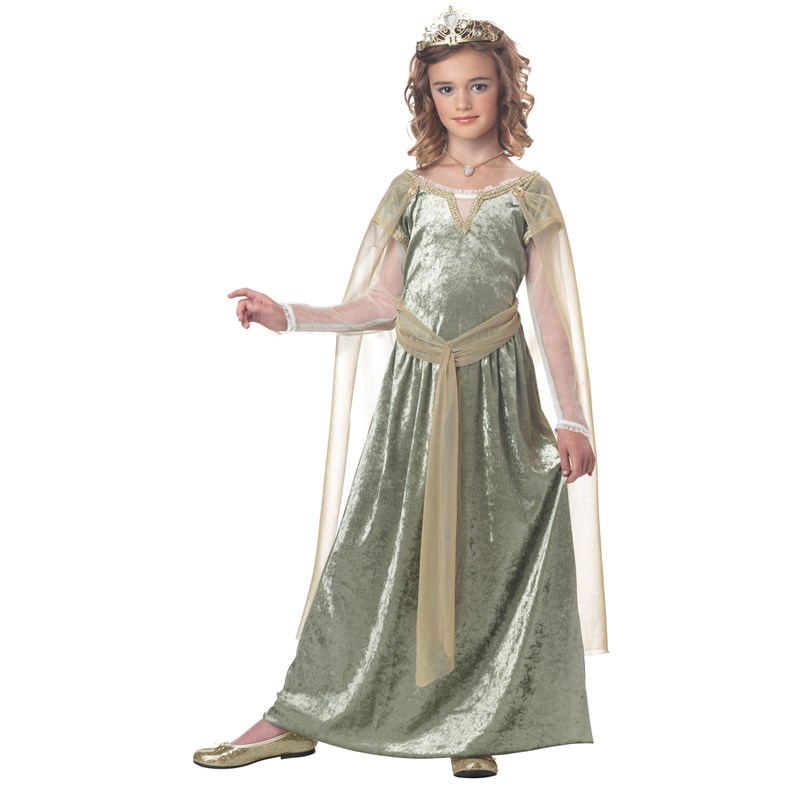 Queen Guinevere Child Costume for the 2022 Costume season.