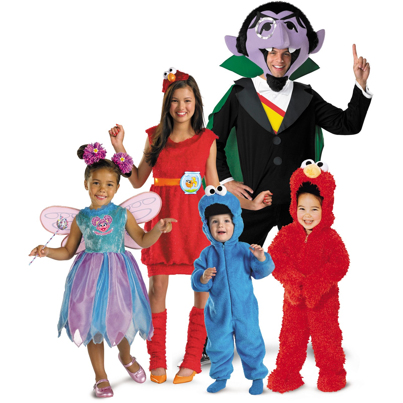 Sesame Street Group Costumes