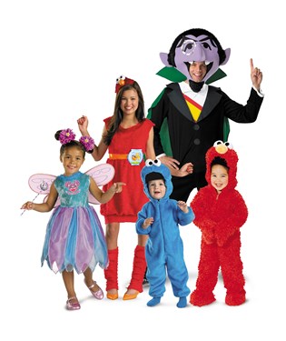 Sesame Street Group Costumes