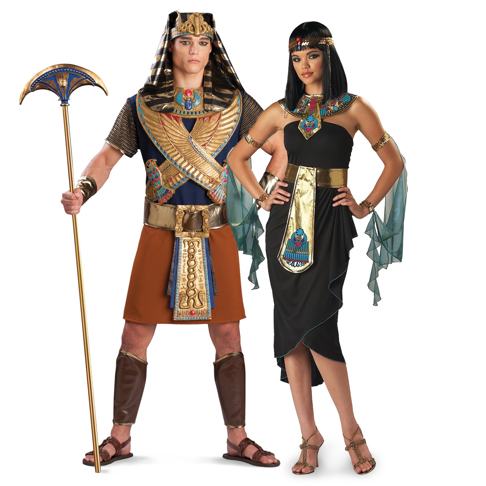 egyptian costumes couples costume halloween buycostumes ancient couple egypt dress boys goddess path womens