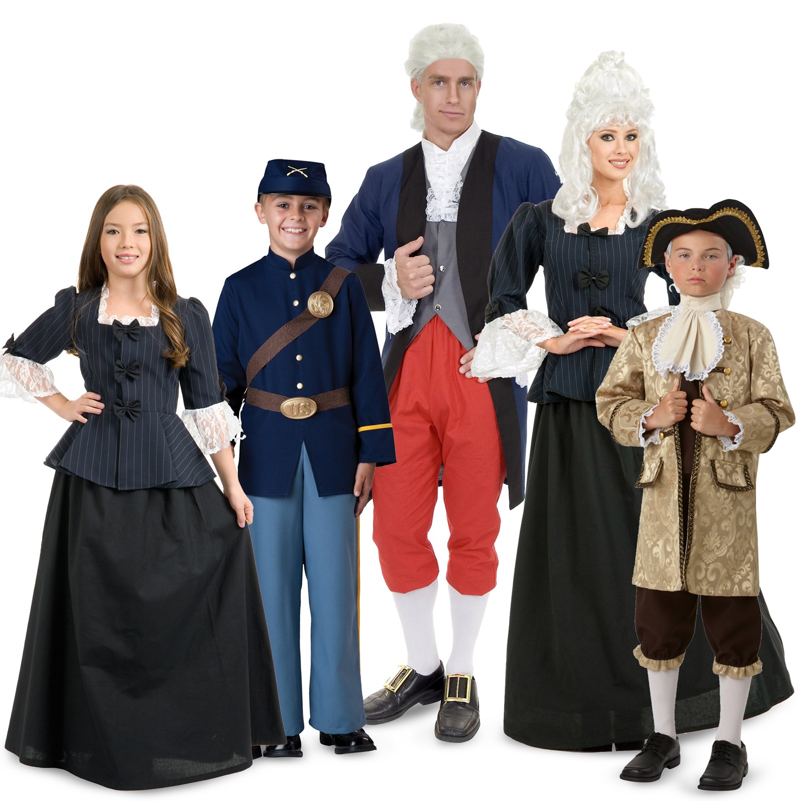 Colonial Group Costumes