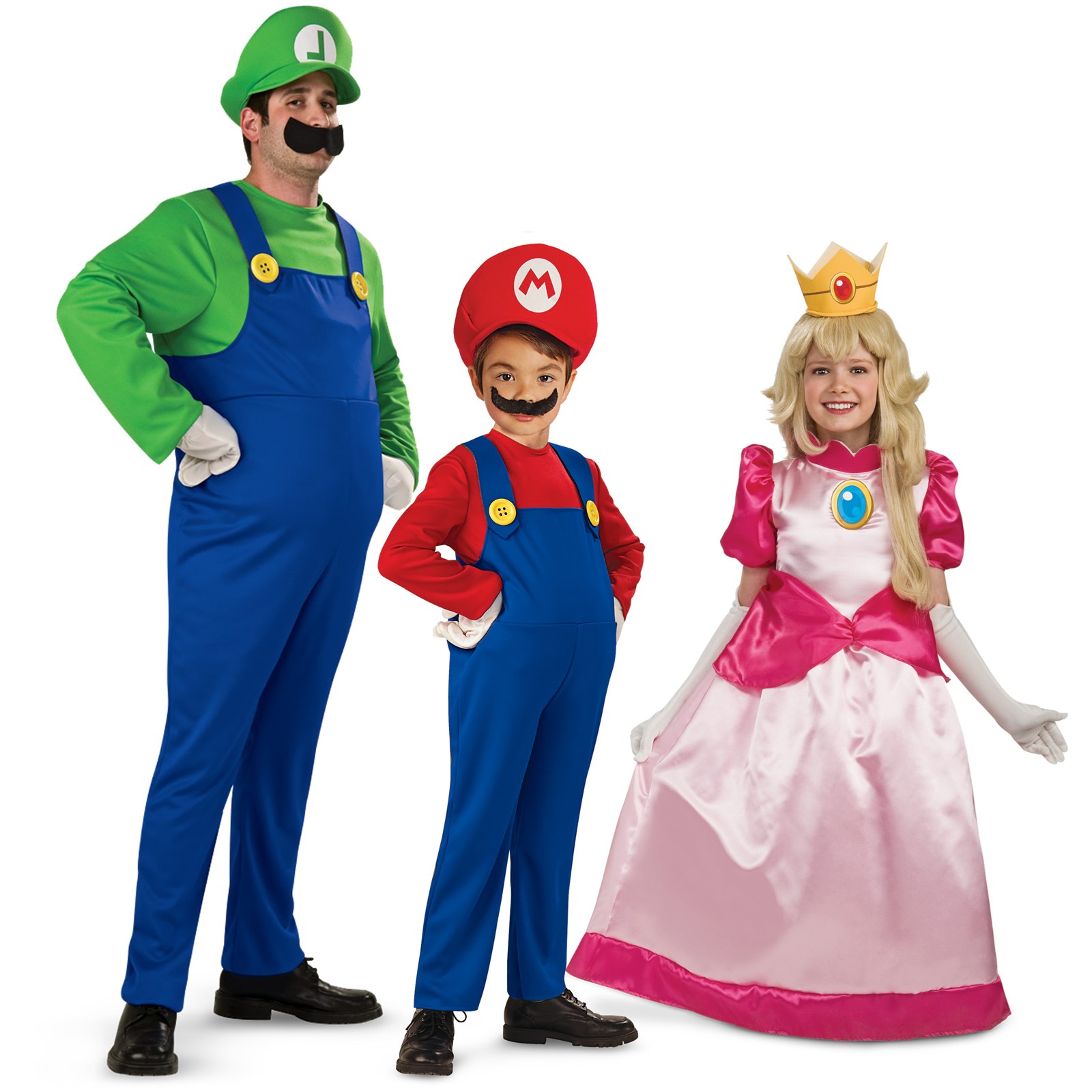 Super Mario Brothers Group Costumes
