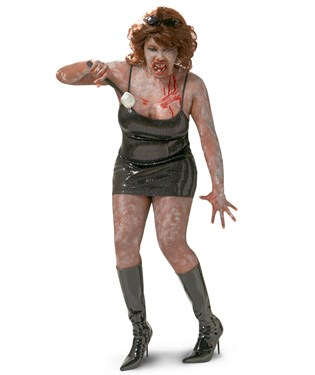 Zombie Pop Singer Adult Costume Kit