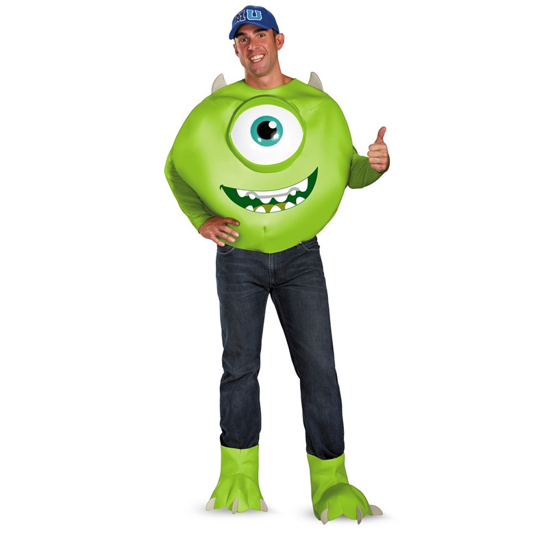 Monsters University Mike Deluxe Adult Costume for the 2022 Costume season. 