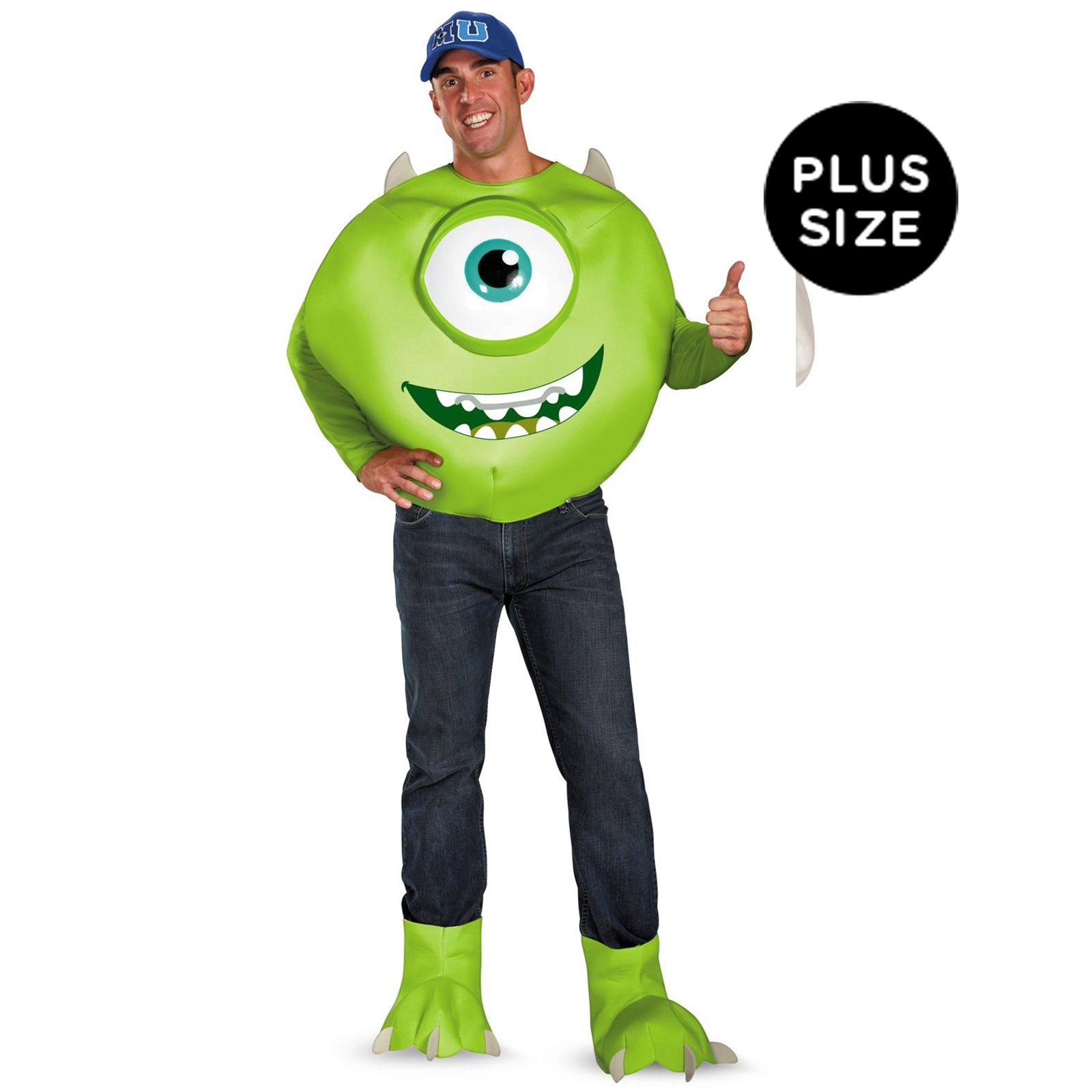 Monsters University Mike Deluxe Plus Adult Costume