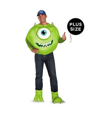 Monsters University Mike Deluxe Plus Adult Costume