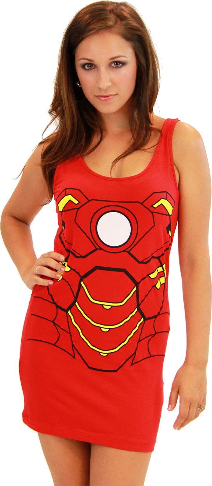 Marvel Comics Iron Man Adult Tank Dress