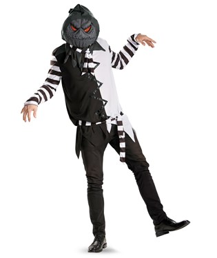 Creepy Jack-O-Lantern Adult Plus Costume