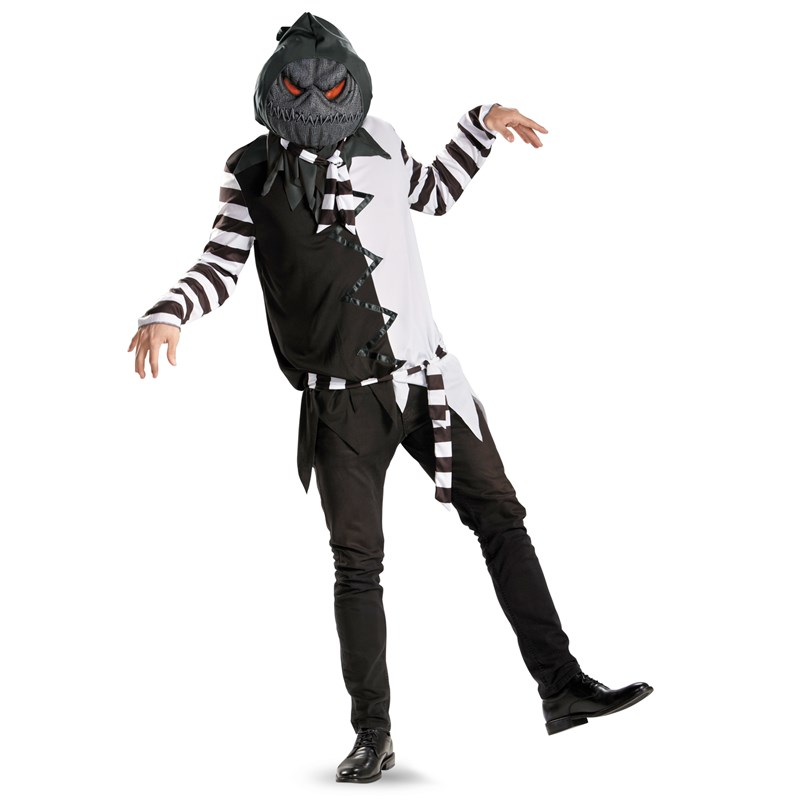 Creepy Jack O Lantern Adult Plus Costume for the 2022 Costume season.