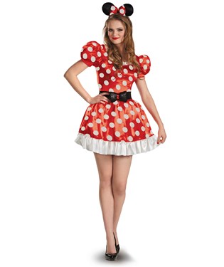 Minnie Mouse Classic Plus Adult Costume