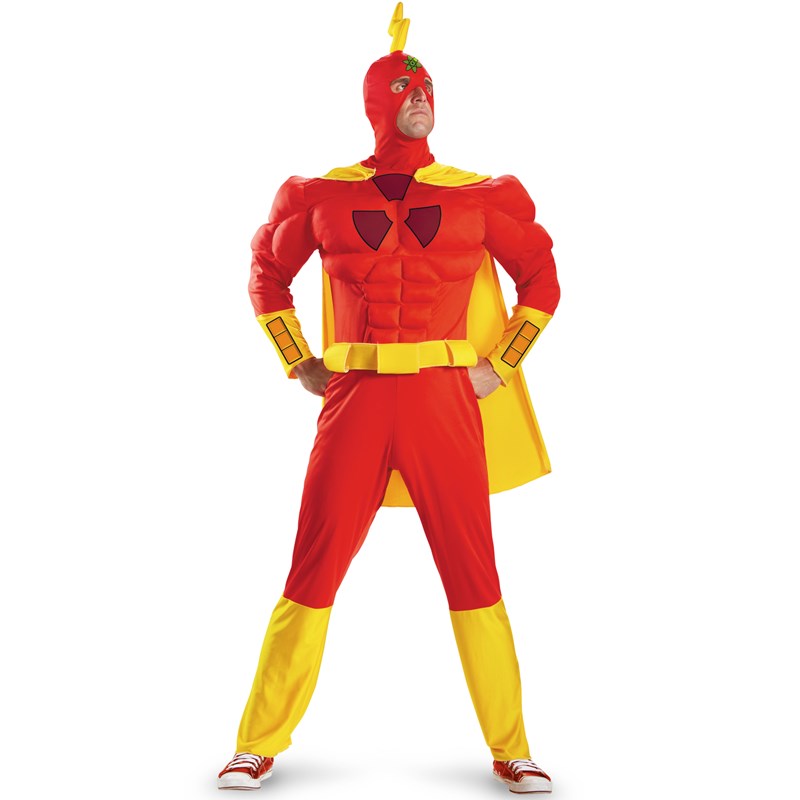 The Simpsons Radioactive Man Classic Muscle Adult Costume for the 2022 Costume season.