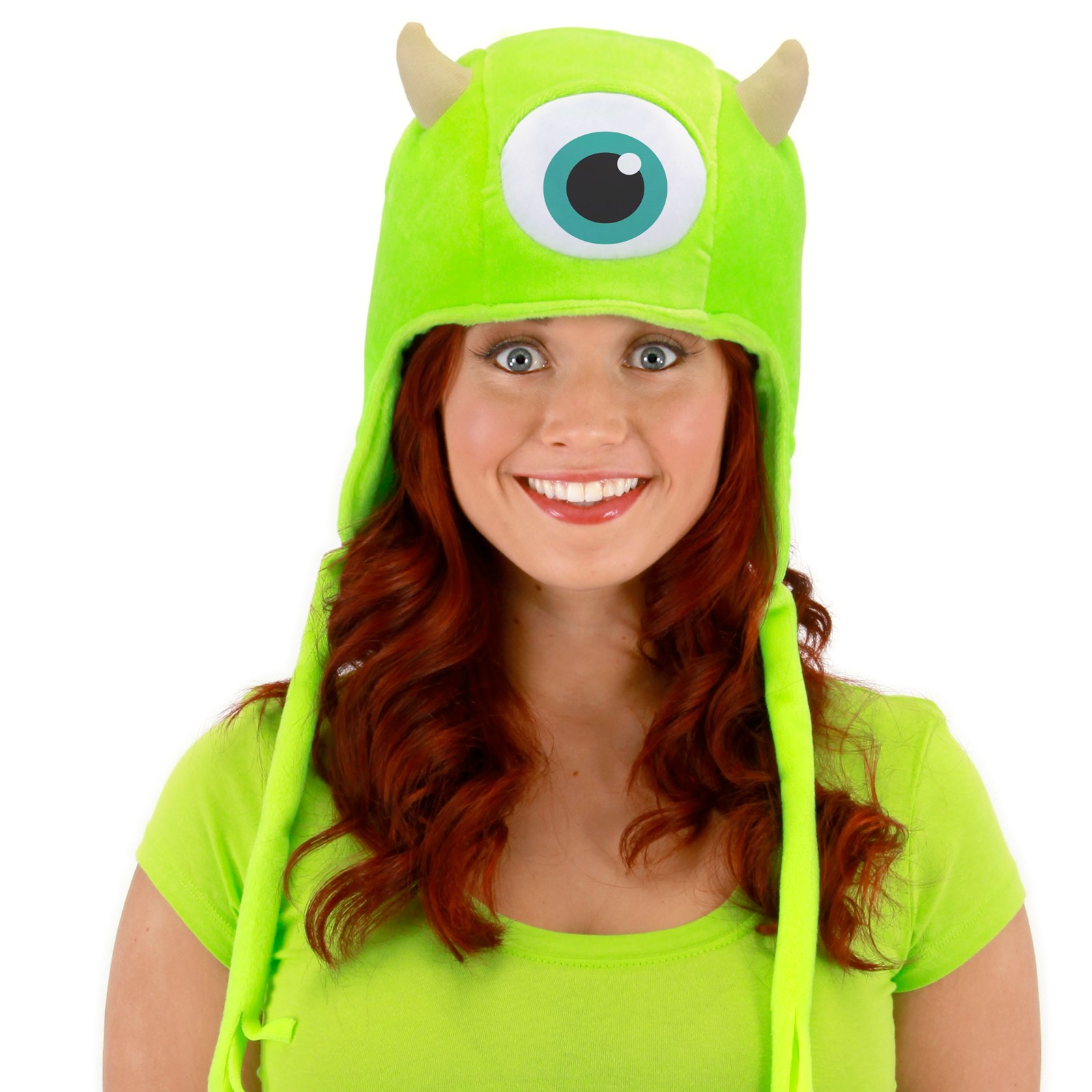 Monsters University Mike Deluxe Adult Hoodie Hat for the 2022 Costume season.