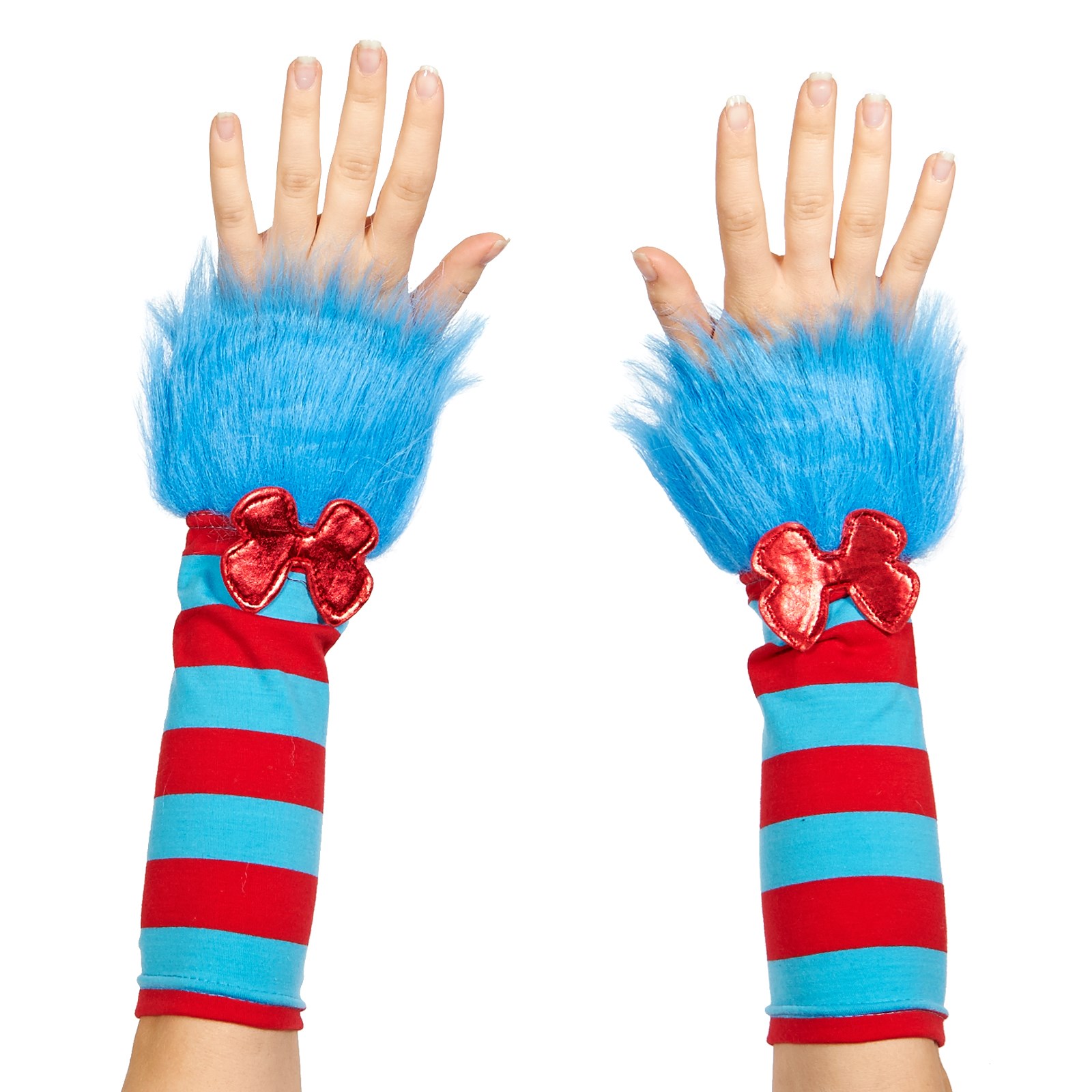 Cat In The Hat Thing 1 And Thing 2 Fuzzy Glovettes