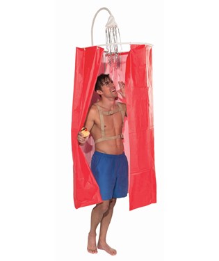 Shower Curtain Adult Costume