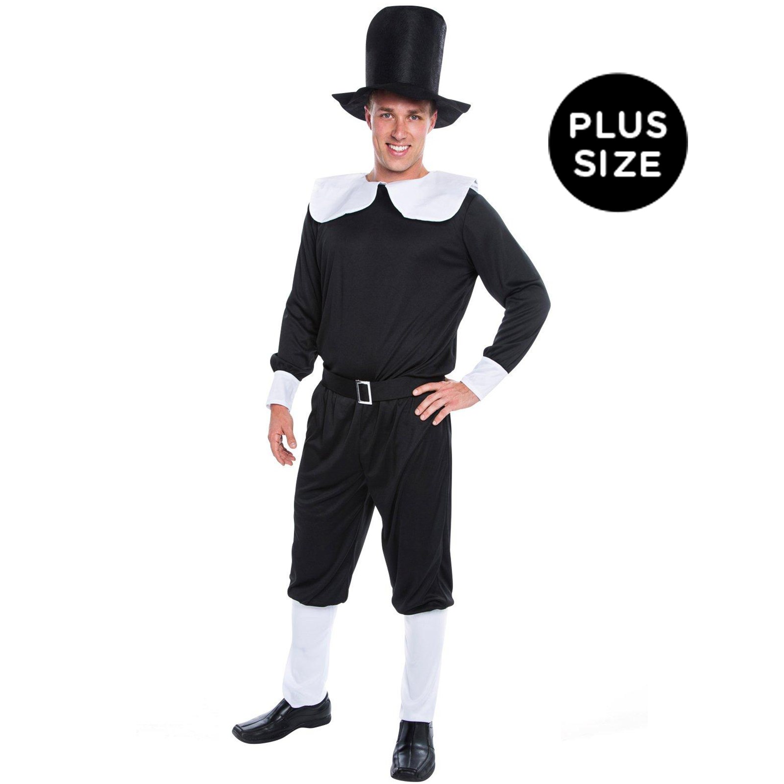 Pilgrim Man Adult Plus Costume