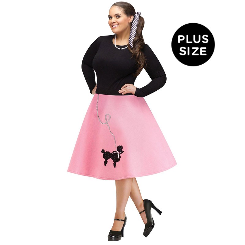 Adult Poodle Skirt Plus Size for the 2022 Costume season.