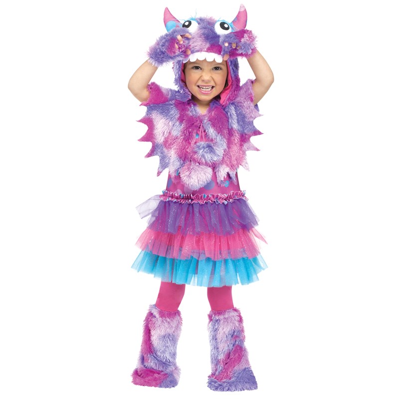 Polka Dot Monster Toddler Costume for the 2022 Costume season.