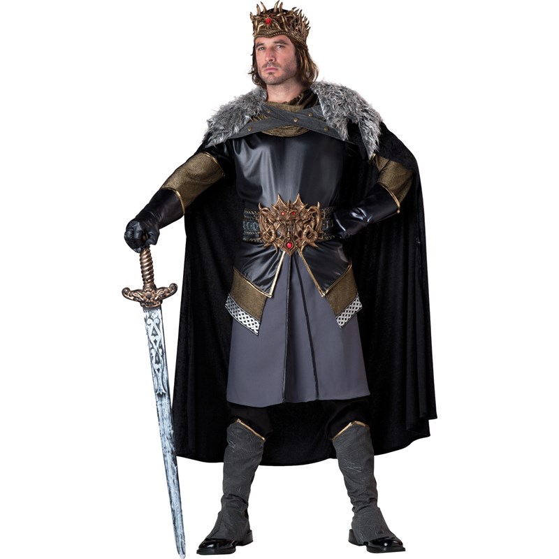 Medieval King Adult Costume for the 2022 Costume season.