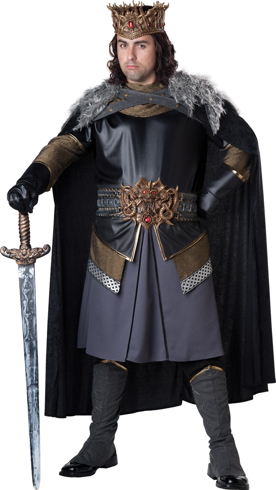 Medieval King Adult Plus Costume