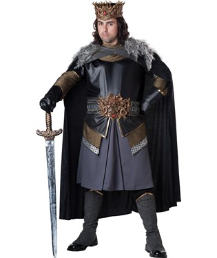 Medieval King Adult Plus Costume