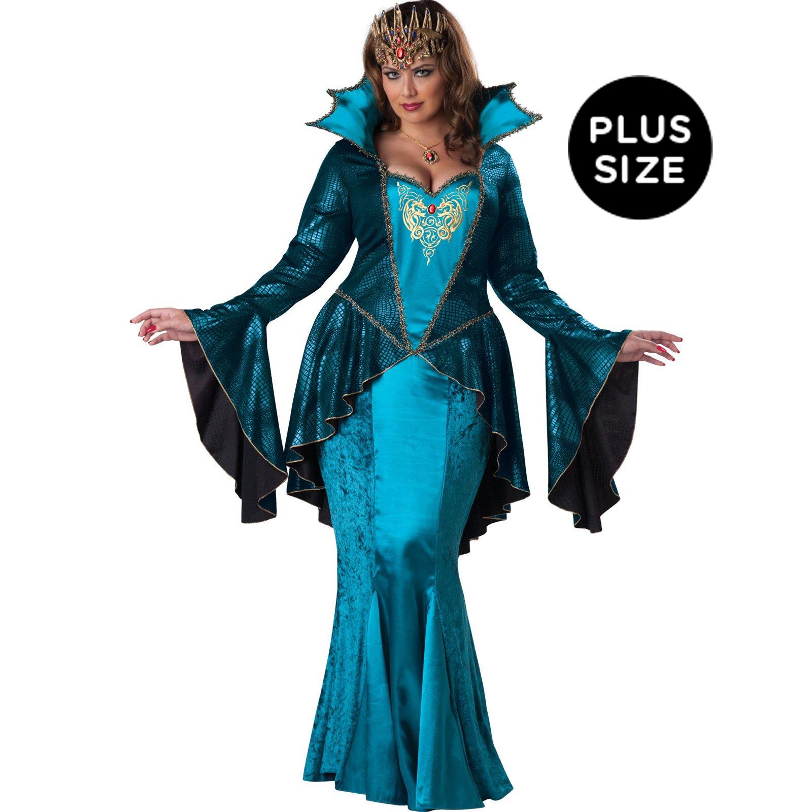 Medieval Queen Adult Plus Costume