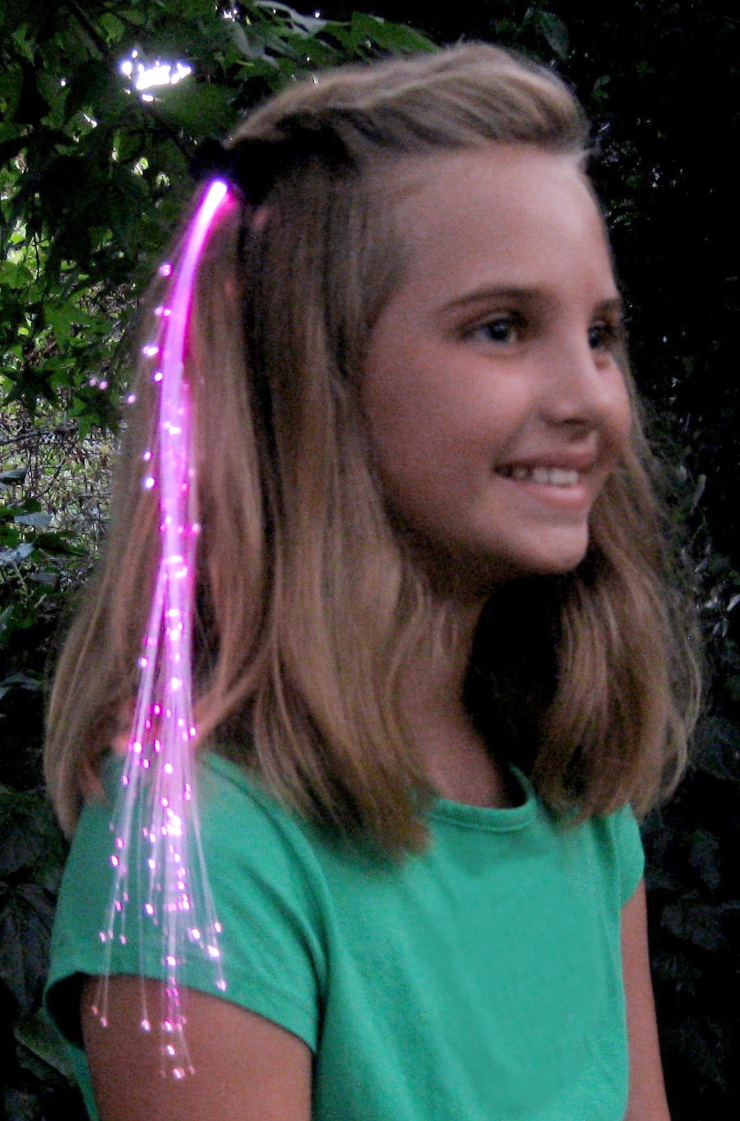 Pink Glowbys Hair Accessory for the 2022 Costume season.