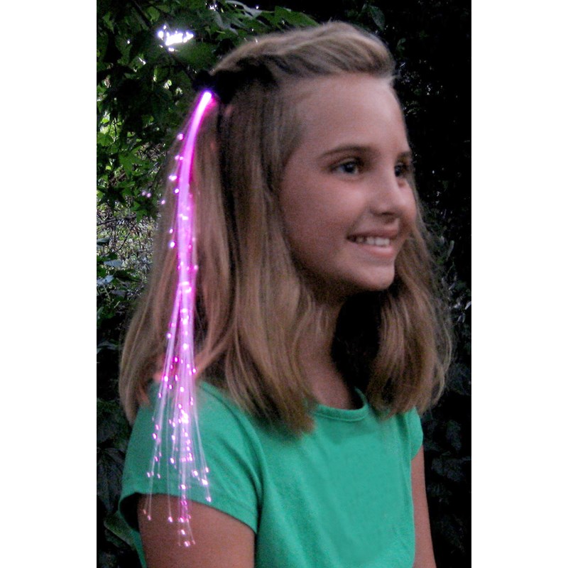 Pink Glowbys Hair Accessory for the 2022 Costume season.