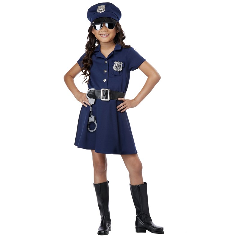 Girl Police Officer Costume for the 2022 Costume season.