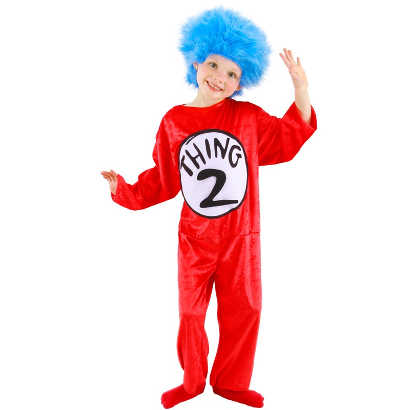 Dr. Seuss   Thing 1 and 2 Child Costume for the 2022 Costume season.
