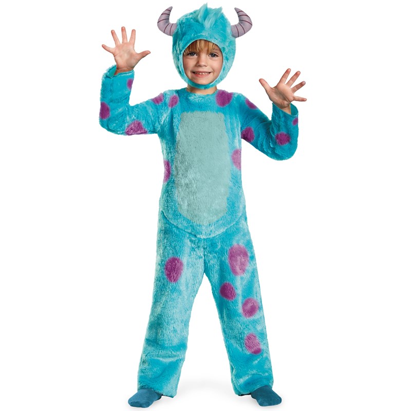 Monsters University Sulley Deluxe Toddler  and  Child Costume for the 2022 Costume season.