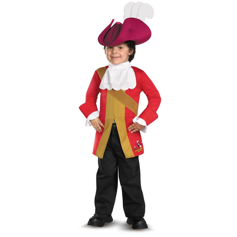 Disney Jake And The Neverland Pirates Captain Hook Toddler  and  Child Costume for the 2022 Costume season.