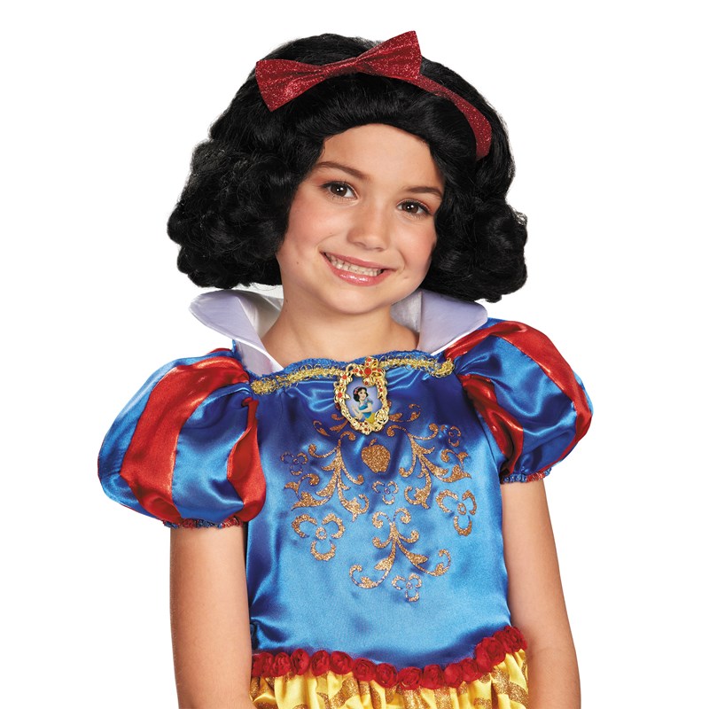 Disney Snow White Kids Wig for the 2022 Costume season.