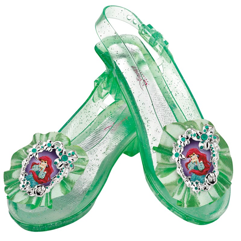 Disney Ariel Kids Sparkle Shoes for the 2022 Costume season.