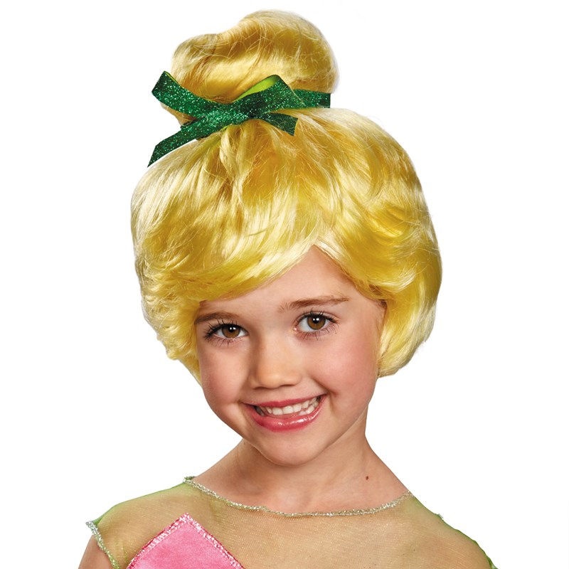 Disney Tinker Bell Kids Wig for the 2022 Costume season.