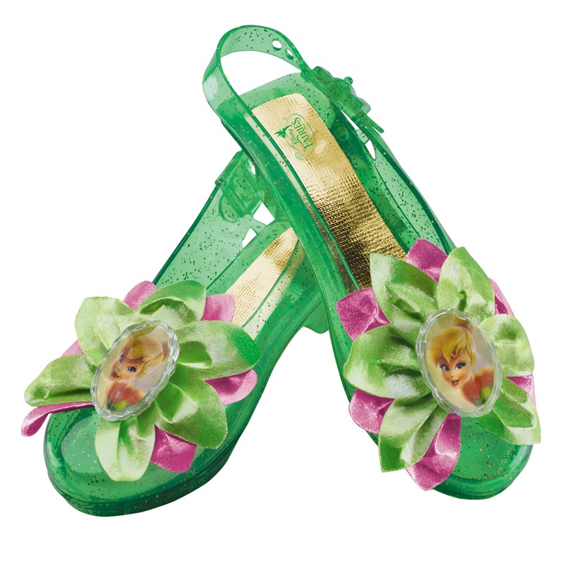 Disney Tinker Bell Kids Sparkle Shoes for the 2022 Costume season.