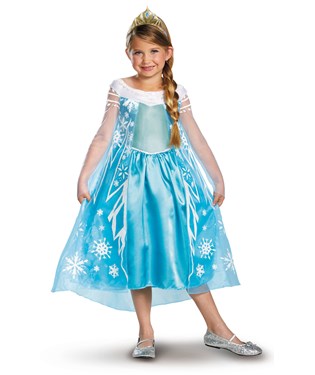 Disney Frozen Deluxe Elsa Toddler / Child Costume