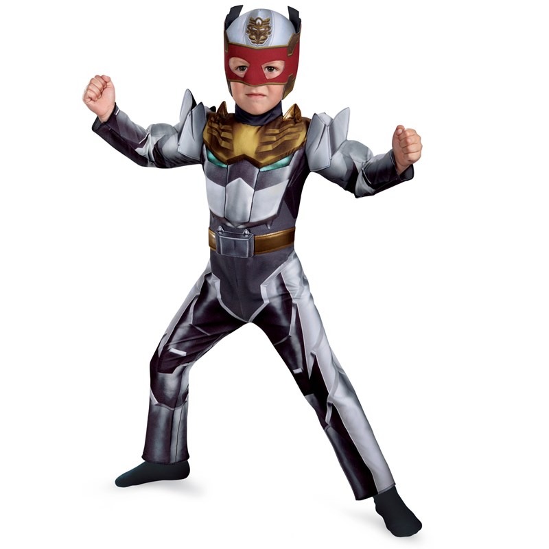 Robo Knight Power Ranger Megaforce Muscle Chest Toddler and Child Costume f...