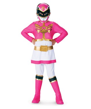 Deluxe Pink Power Ranger Megaforce Child Costume