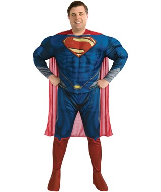 Superman Man of Steel Deluxe Adult Plus Costume