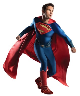 Man of Steel Grand Heritage Superman Adult Costume