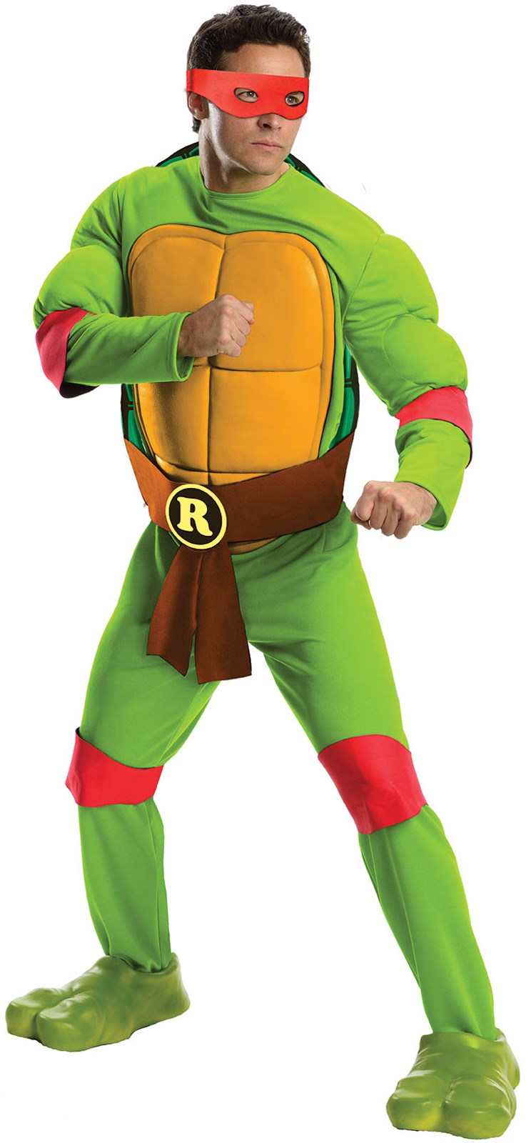 Teenage Mutant Ninja Turtles Deluxe Raphael Adult Costume