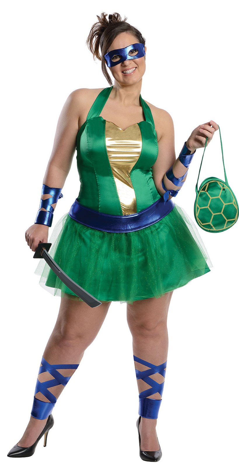 Teenage Mutant Ninja Turtles Leonardo Adult Plus Dress