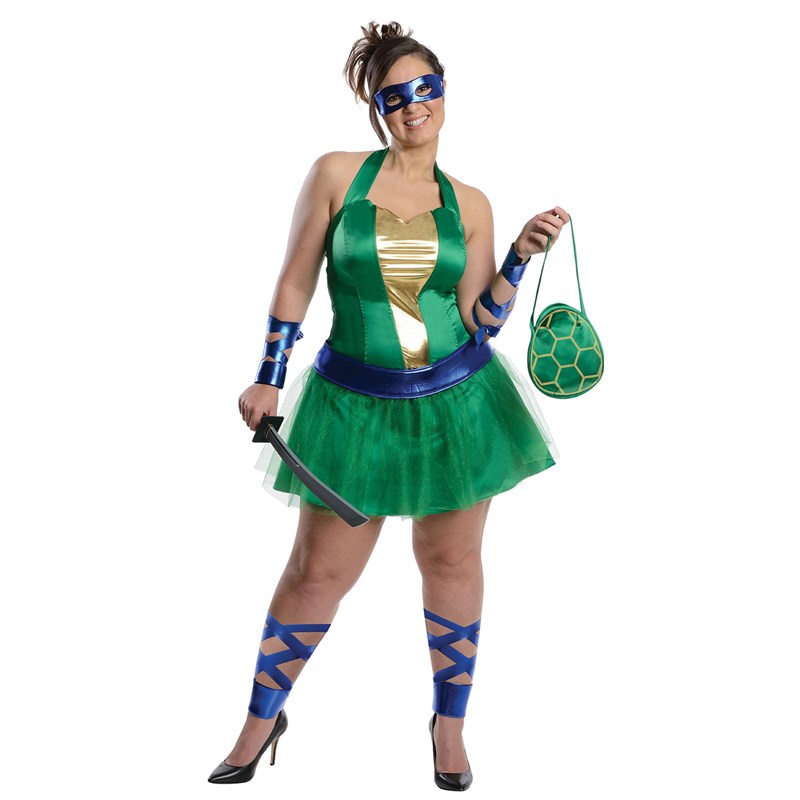Teenage Mutant Ninja Turtles Leonardo Adult Plus Dress for the 2022 Costume season.