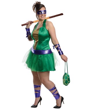 Teenage Mutant Ninja Turtles Donatello Adult Plus Dress