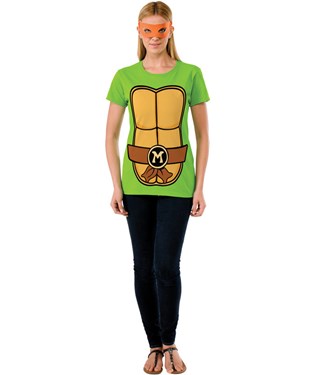 Teenage Mutant Ninja Turtles Michelangelo Adult T-Shirt Kit